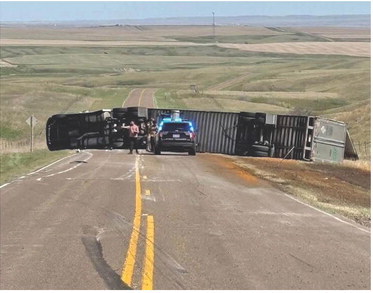 NOBODY WAS DRIVING THROUGH THERE ….