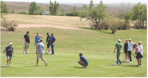 Team Buer, Myhre And Nelson  Win First Scramble Of Season