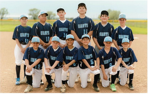 SCOBEY MAJORS BASEBALL TEAM for ….