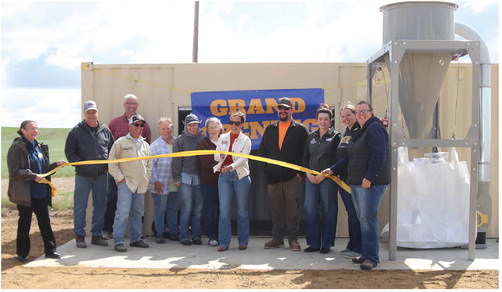 Scobey Gets 2nd Ag  Chemical Container  Recycling, Granulator