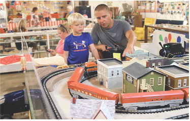RYAN SKOWRON helps five-year-old Bryant ….